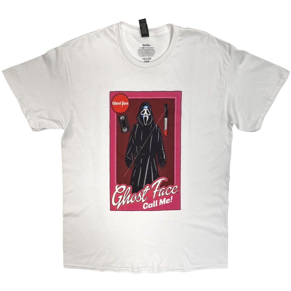 Scream Ghostface - Doll Box Mens Tshirt - White